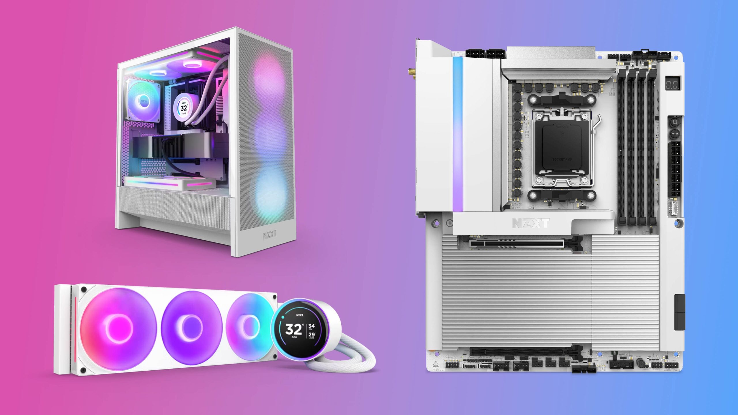 Occhio alle novità NZXT per assemblare PC. Ma non fatevi piacere troppo la MOBO, che bisogna pazientare