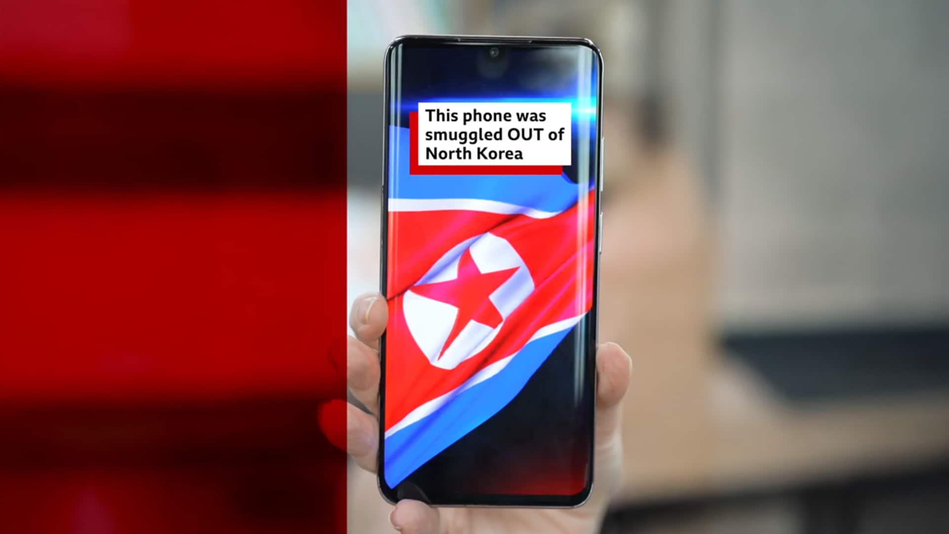Il video di uno smartphone nordcoreano