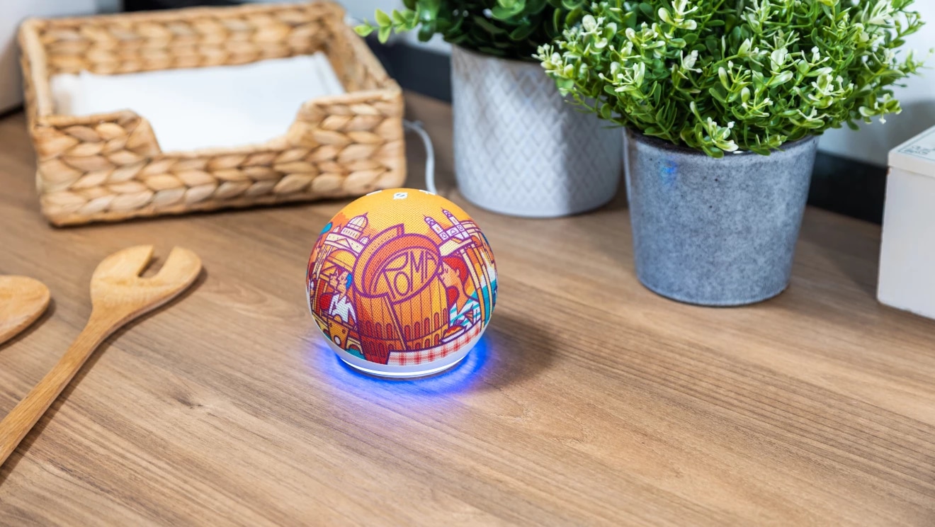 La prima edizione limitata di Echo Dot è dedicata a Roma ed è bellissima