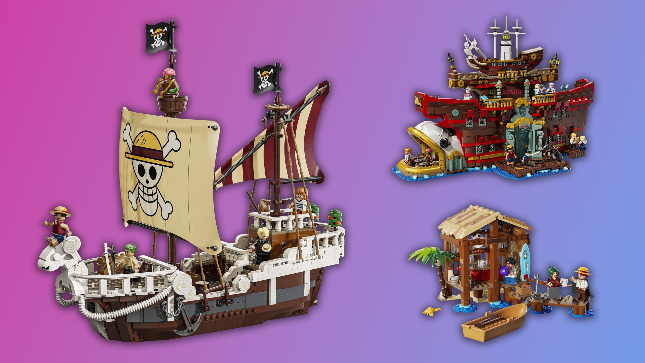 Ultimo giorno per prenotare i set LEGO One Piece: da domani potrebbero andare esauriti
