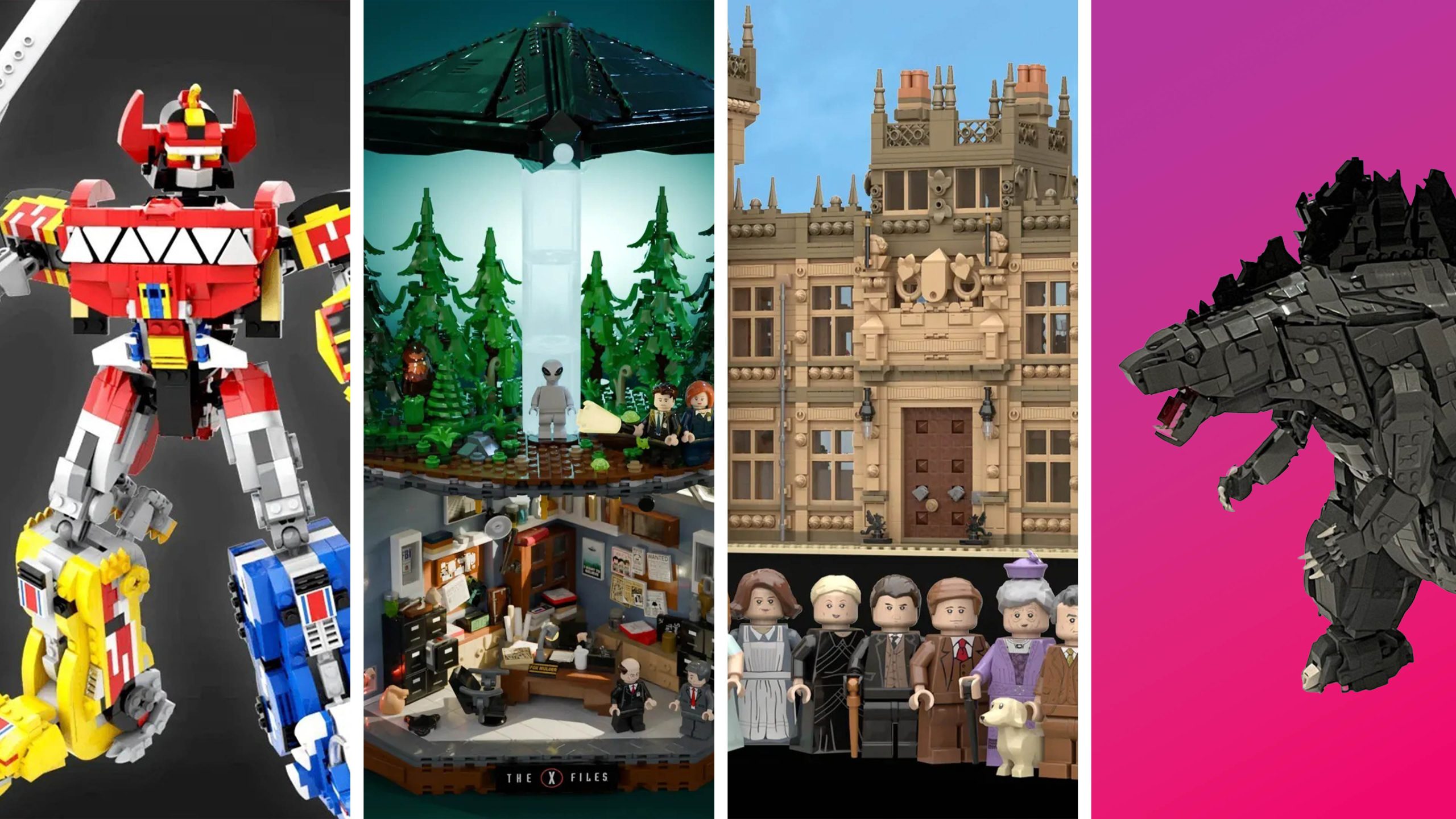 LEGO Godzilla, X-Files, Megazord: vota il tuo preferito tra i set Ideas in arrivo!