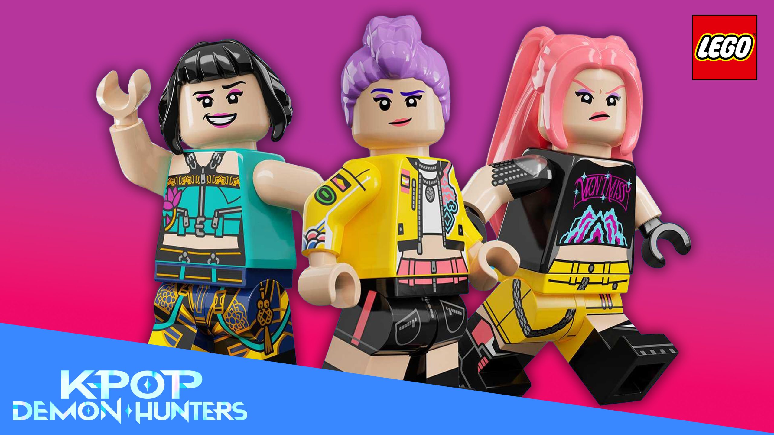 K-Pop Demon Hunters diventa LEGO: teaser ufficiale conferma i set